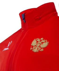 Куртка ветрозащитная JÖGEL NATIONAL PerFormPROOF Rain Jacket, красный