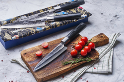 Набор ножей 3шт, гвоздичное масло и салфетка Samura Super 5 3 в 1