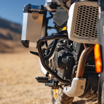 Защитные дуги , Royal Enfield, черные. Guerrilla 450, Himalayan 450