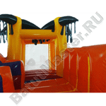 Надувная полоса препятствий "Супер - джунгли"