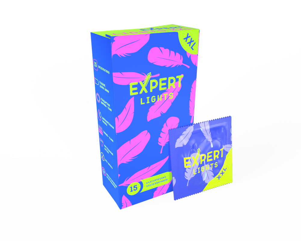 Презервативы Expert Light XXL 15 шт 9380ex