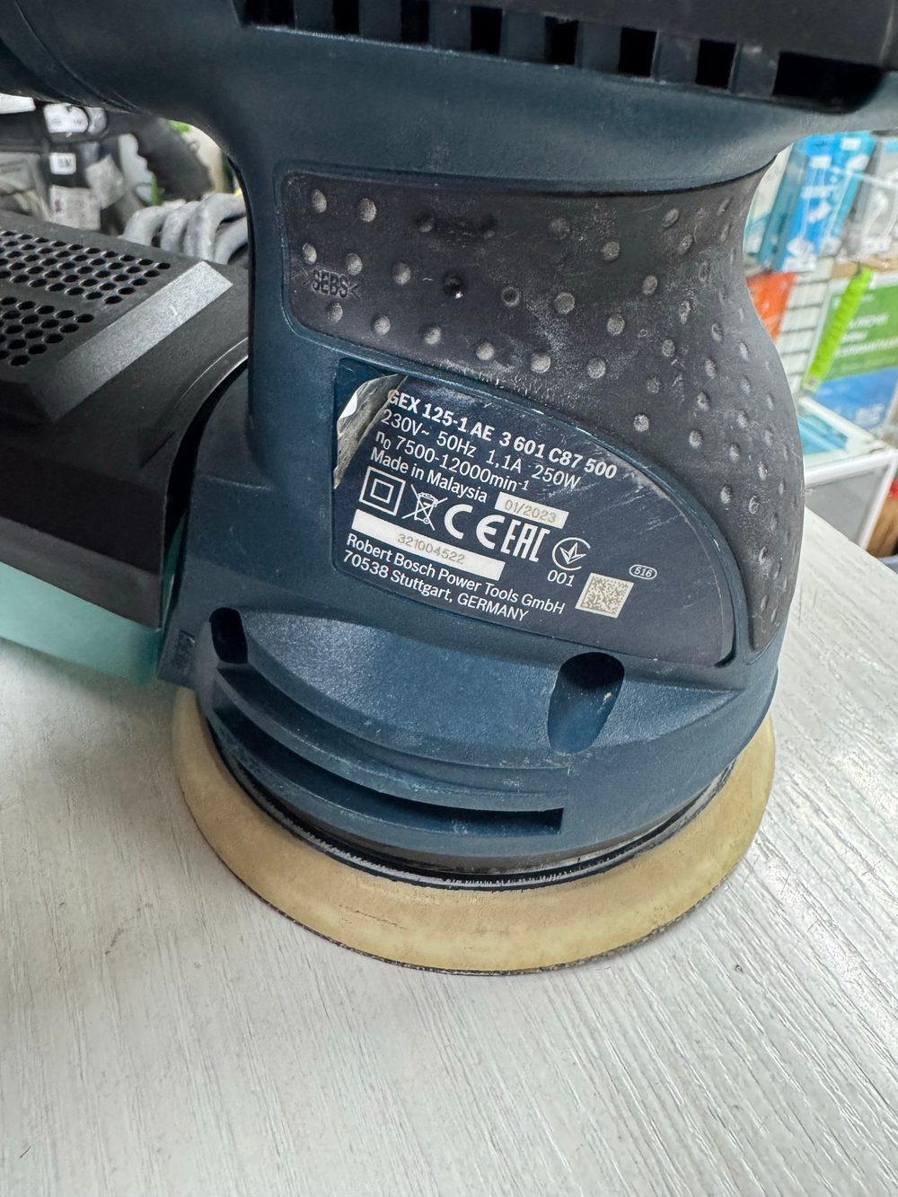 Эксцентриковая BOSCH GEX 125-1 AE