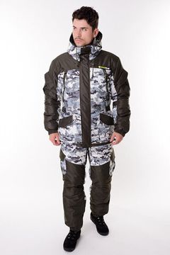 Костюм "ГОРНЫЙ -45" кур+п/к (Алова/Белый)