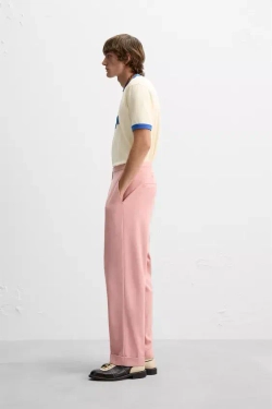 ZARA Х HARRY LAMBERT ФУТБОЛКА С КОНТРАСТНОЙ НАДПИСЬЮ, ЖЕЛТОВАТО-БЕЛЫЙ