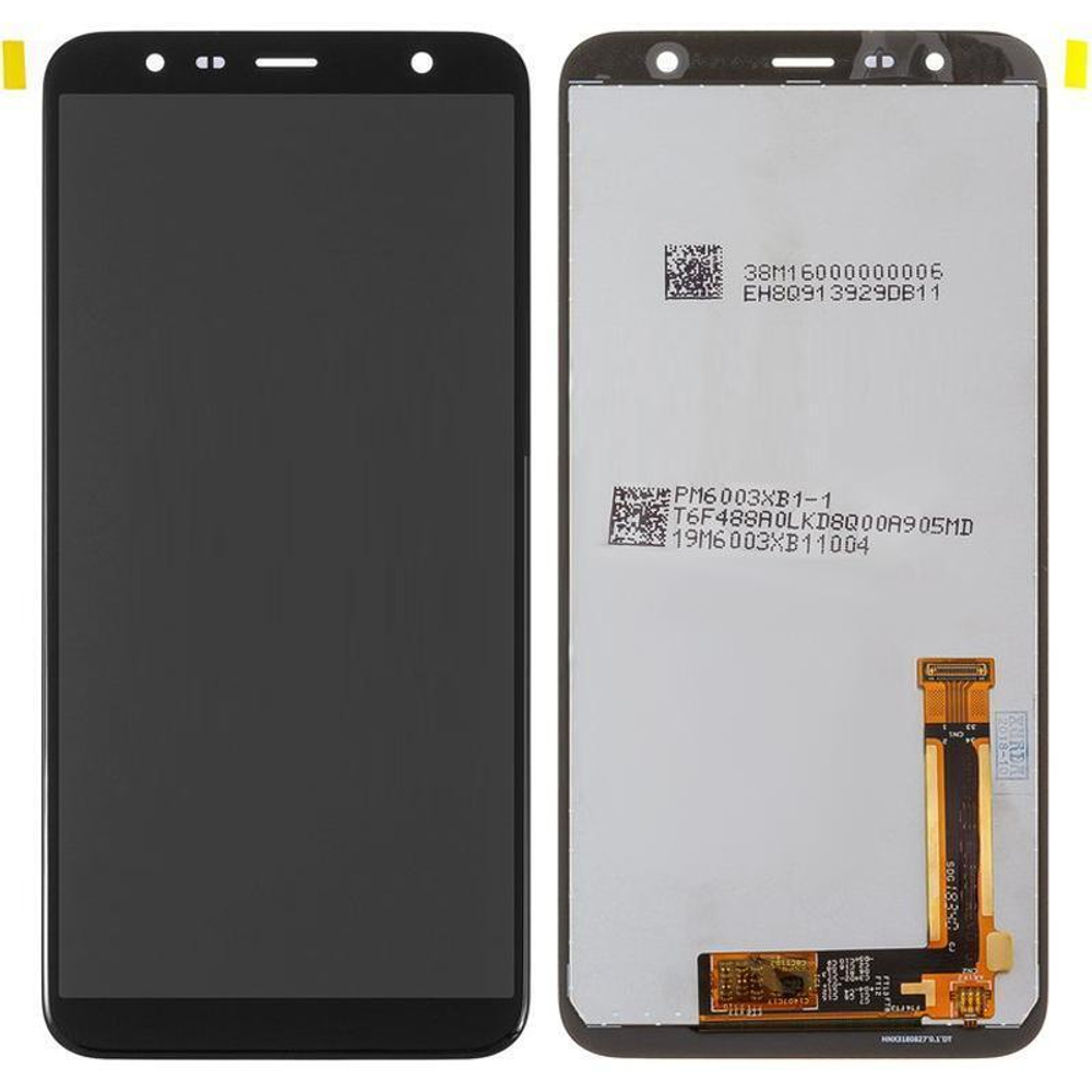Дисплей для Samsung J415F/J610F (J4+ 2018/J6+ 2018) в сборе с тачскрином Черный - Премиум