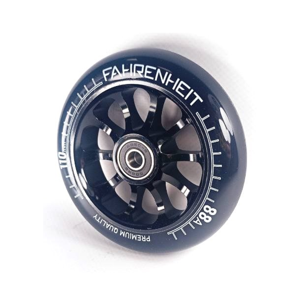 Колесо Fahrenheit 110*24 mm 10-Spoked, чёрный