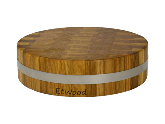 Колода для рубки мяса торцевая 30х8 см. дуб  арт. 090