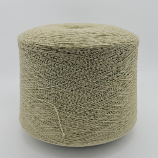 Пряжа Lanecardate Canberra 1/15.5 (100% мериносовая шерсть кардная) 1550 м/100гр, бежевый хаки