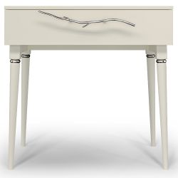 Консоль Арт Колор matte Классик Сильвер Кремовый белый матовый