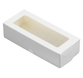 Упаковка ECO ТАВОХ 500 БЕЛЫЙ на вынос с окном /1 шт 170x70x40