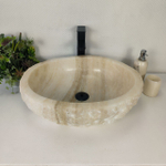 Раковина из оникса Erozy White EO-64268 52*43*15 0213