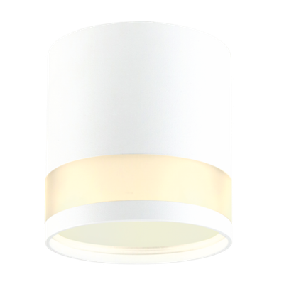 Светильник GX53 ART GLASS белый универсальный, 83*90 мм, 40 шт/кор