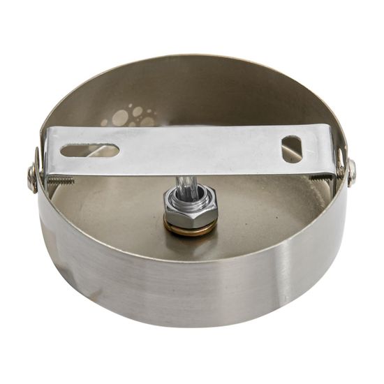 8277/1A MODERNI сатин никель/прозрачный, металл/стекло Подвес Е14 1*40W 220V DENVER