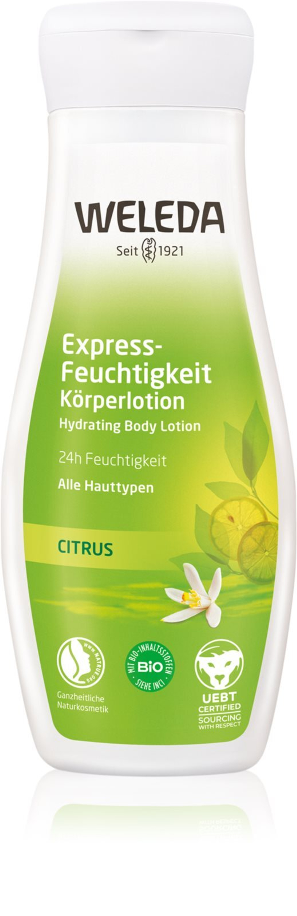 Weleda Citrus - интенсивно увлажняющий лосьон для тела /   200  ml  / GTIN 4001638529372