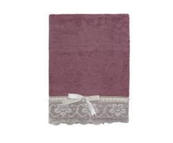 Полотенце 110х150 Old Florence Buratto розовое