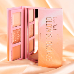 essence love that GLOW & BRONZE - Палетка для контурирования лица, 16 g