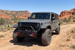 Бампер силовой передний BMS Adventure для Jeep Wrangler JL 2018-2026