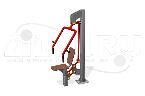 Уличный тренажер «Жим от груди»