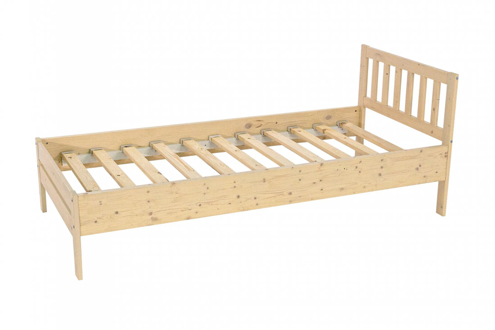 Кровать Бони, спальное место 90х200, массив