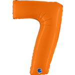 Шар Цифра Оранжевая