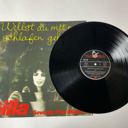 Винтажная виниловая пластинка LP Gilla and Seventy Five Music Willst Du Mit Mir Schlafen Gehn (Germany 1975)