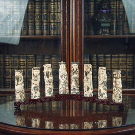 Композиция из восьми фигур «Восемь даосских бессмертных»