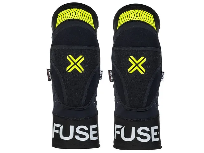 Защита колена Fuse Omega Kids (черный / желтый)