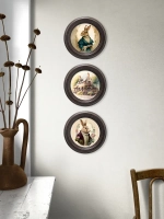 Картины на стену интерьерная на холсте 3 шт 17.5 см