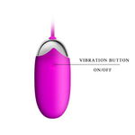 Лиловое виброяичко с управлением при помощи смартфона Pretty Love Abner BI-014362HP