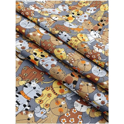 КПБ Бязь "Котики" 1,5СП Прост 1,5*2,2; Под 1,5*2,15; нав. 70/70 2шт