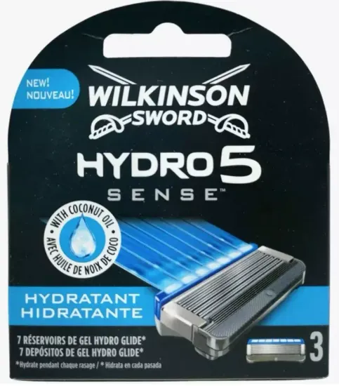 Сменные кассеты Wilkinson Sword Hydro 5 Sense Hydratante 3 шт.