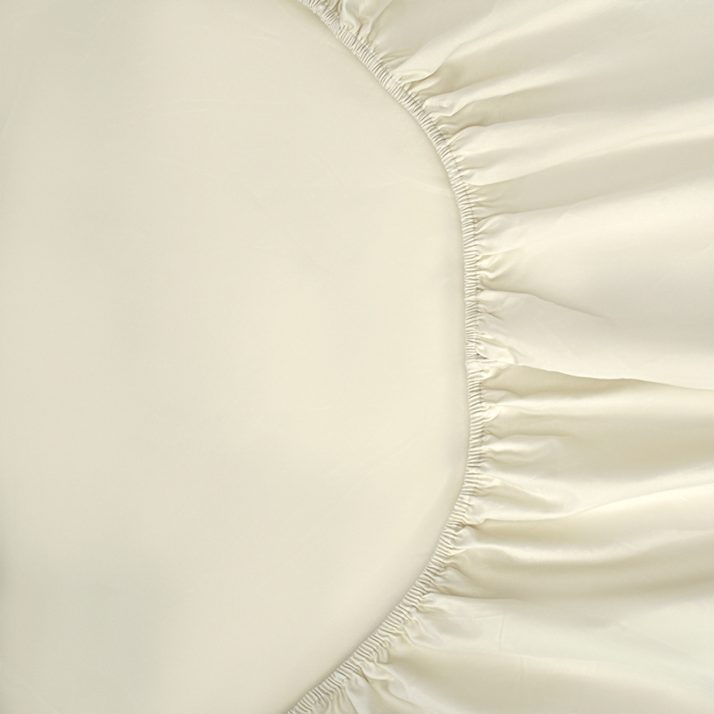 Простыня на резинке 180x200x30см Tkano Essential серо-бежевая tk23-fs0006