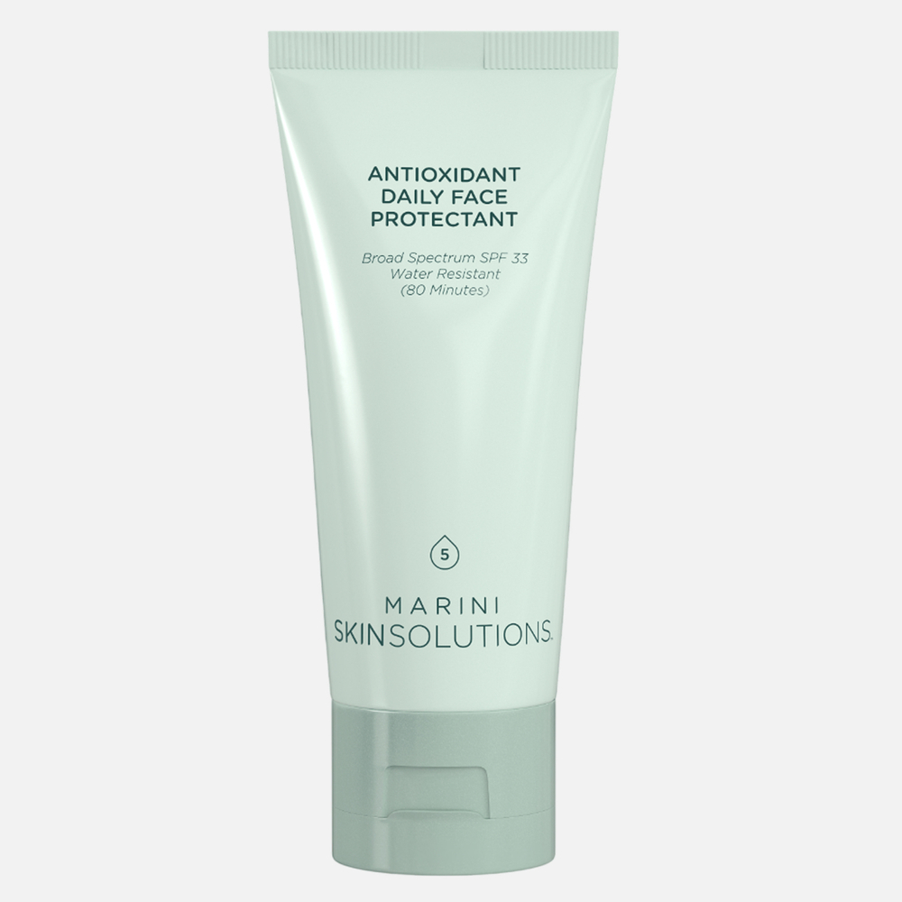 ПОДАРОК:  MARINI SKINSOLUTIONS Antioxidant Daily Face Protectant SPF33 Антиоксидантный солнцезащитный крем с увлажняющим действием с SPF 33, 57 гр