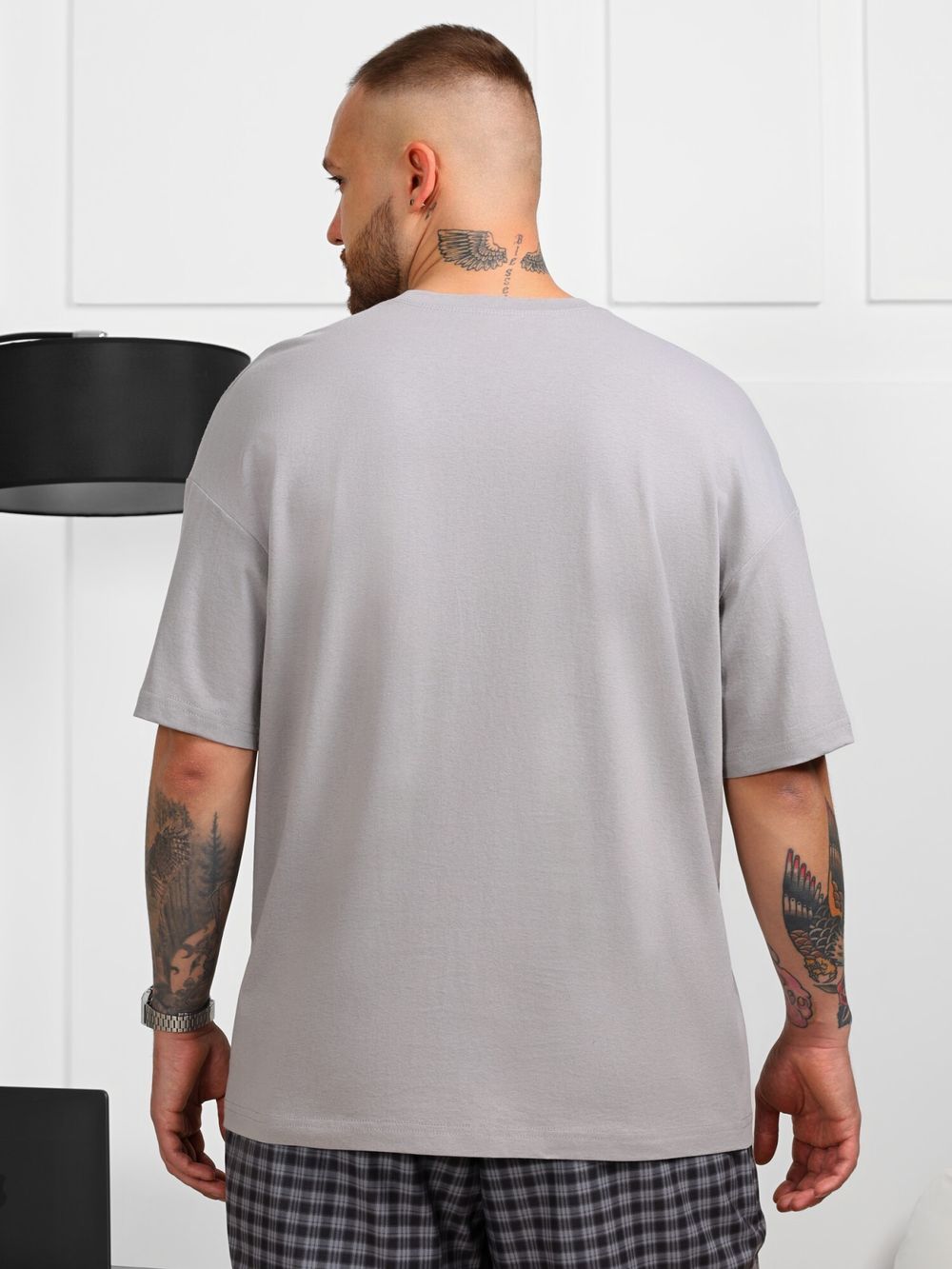 Фуфайка (футболка) мужская Генри-4 Виотекс СЕРЫЙ