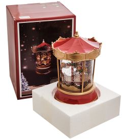 XM-848/2 Новогодняя карусель с подсветкой
