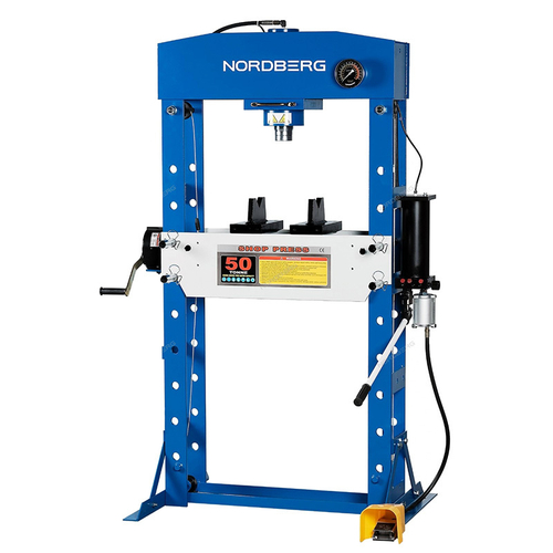 NORDBERG (N3650A) Пресс гидравлический с пневмоприводом 50 т