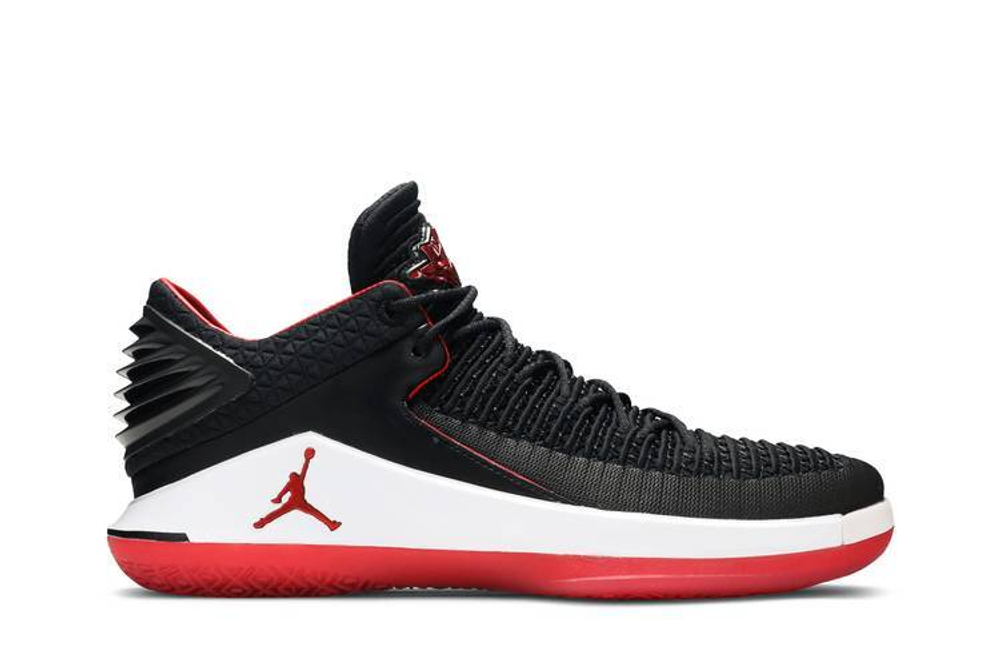 Кроссовки Jordan Air Jordan 32 Low Banned Bred Black University Red