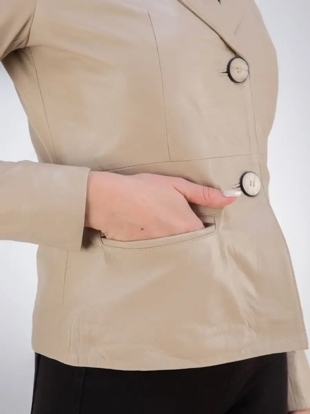 Куртка кожаная из натуральной кожи Турция