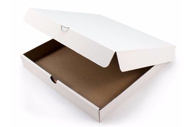 Коробки для пирогов, 280x280x85мм, гофрокартон, белые