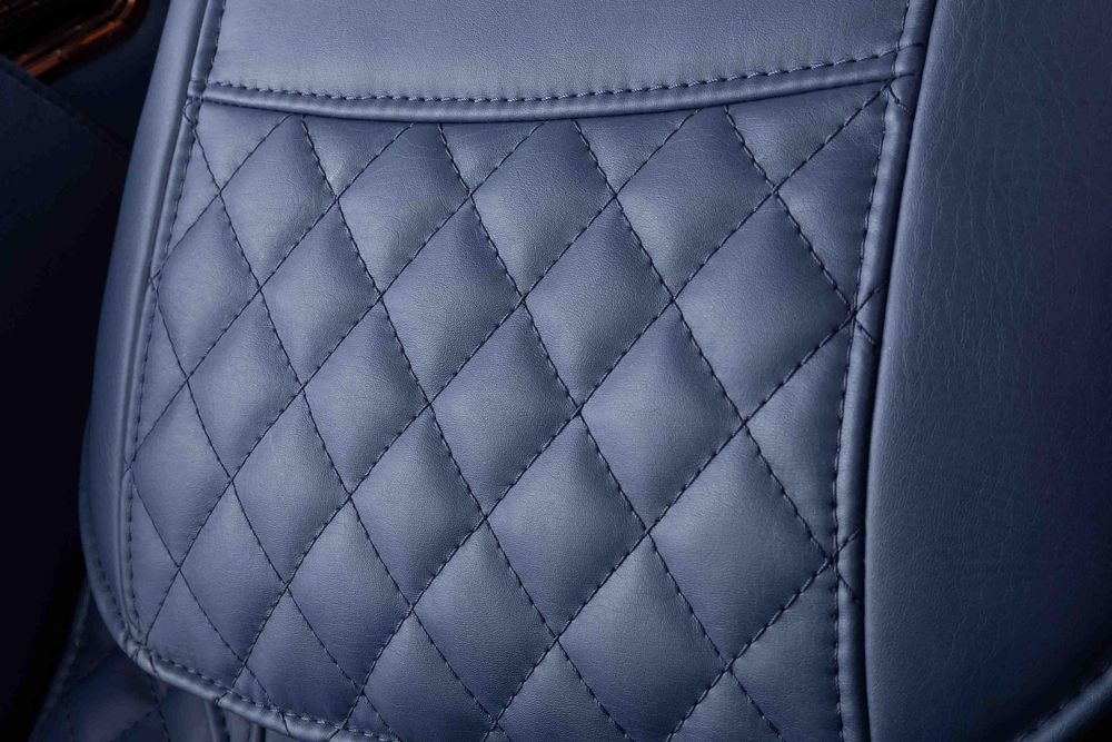 Массажное кресло iMassage Zigzag Blue/White