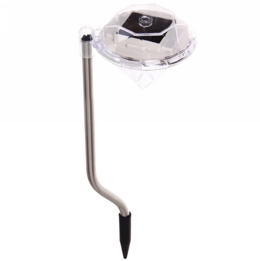 Фонарь садовый «Бриллиант» 26*7,5*6,5 см, на солнечной батарее, Теплый белый