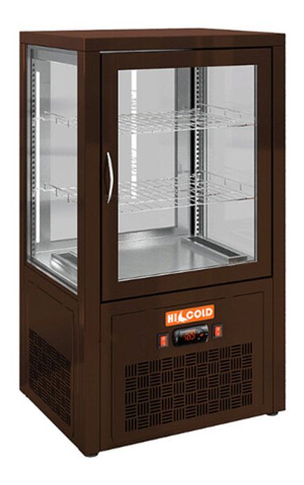 Витрина холодильная HICOLD VRC T 70 Brown