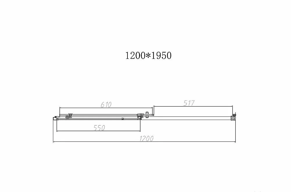Душевая дверь Vincea SLIM-N VDS-4SN120CL 120 хром/прозрачная