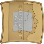 ЛЮКСЕМБУРГ, 2023, 2.50 ЕВРО [БИМЕТАЛЛ]