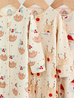 Комбинезон / Cлип для малышей Next AN4-335, 3 шт., Бежевый