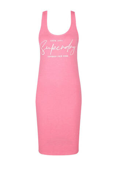 платье Superdry - розовый(W8010135A)
