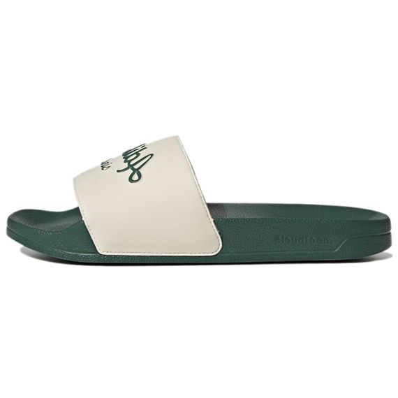 Adidas Adilette Slide 'White Collegiate Green'