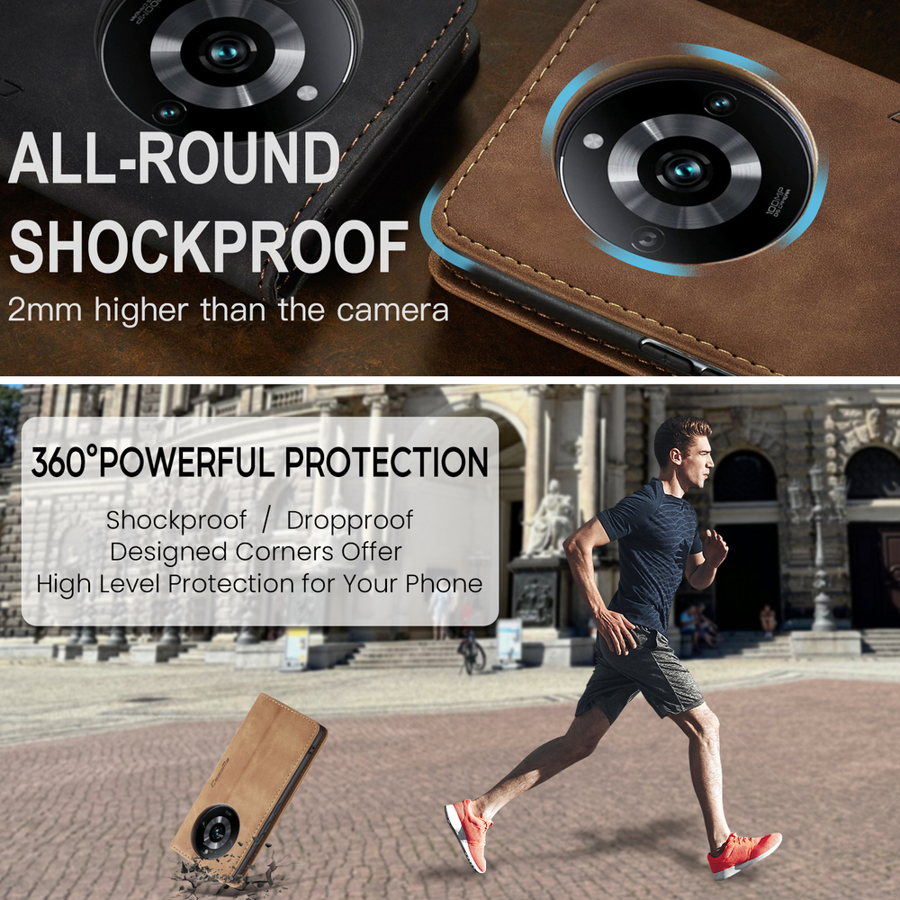 Чехол-книжка CaseMe Matte Realme 11 Pro+