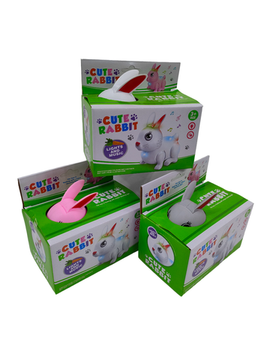 Интерактивная музыкальный игрушка " Кролик "  с подсветкой