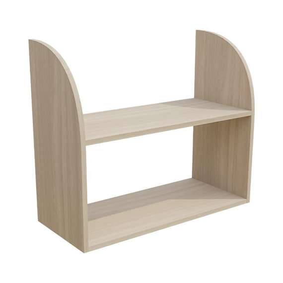 Континент-Про Полка навесная, ПН60 Ясень Шимо светлый 700х300х600